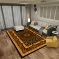 thumbnail image 3 of Retro Luxury Carpet Mat Non-slip Printing Floor Rug for Living Room Coffee Table Room Bedroom Decor 44 80*120cm, 3 of 8