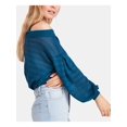 thumbnail image 3 of Free People Womens Sistine Hacci Knit Cold Shoulder Pullover Sweater, 3 of 4