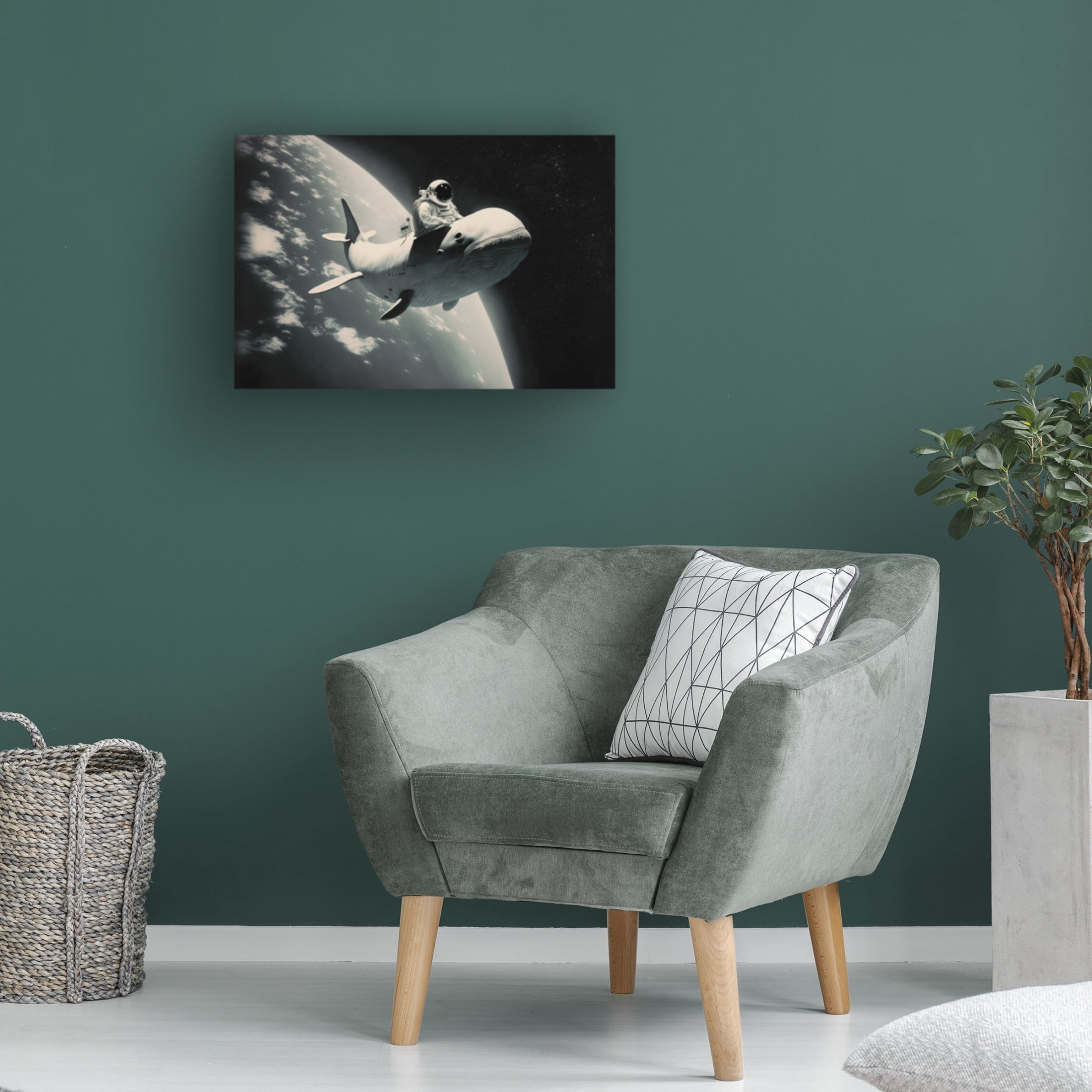 Canvas Wall Art - Treechild 'A Special Journey' Wall Art for Living Room, Bedroom, or Office D?cor by Trademark Fine Art - 19 x 12 Inches