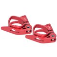 thumbnail image 2 of 2PCS Sturdy Durable 31.8MM Bicycle Tube Clamp, Bicycle Seatpost Clip, For Bicycle Pipe Clamps Cycling Accessory Riding Bike Seatpost Tube Mountain Bike Red,Black,Blue,Gold, 2 of 8