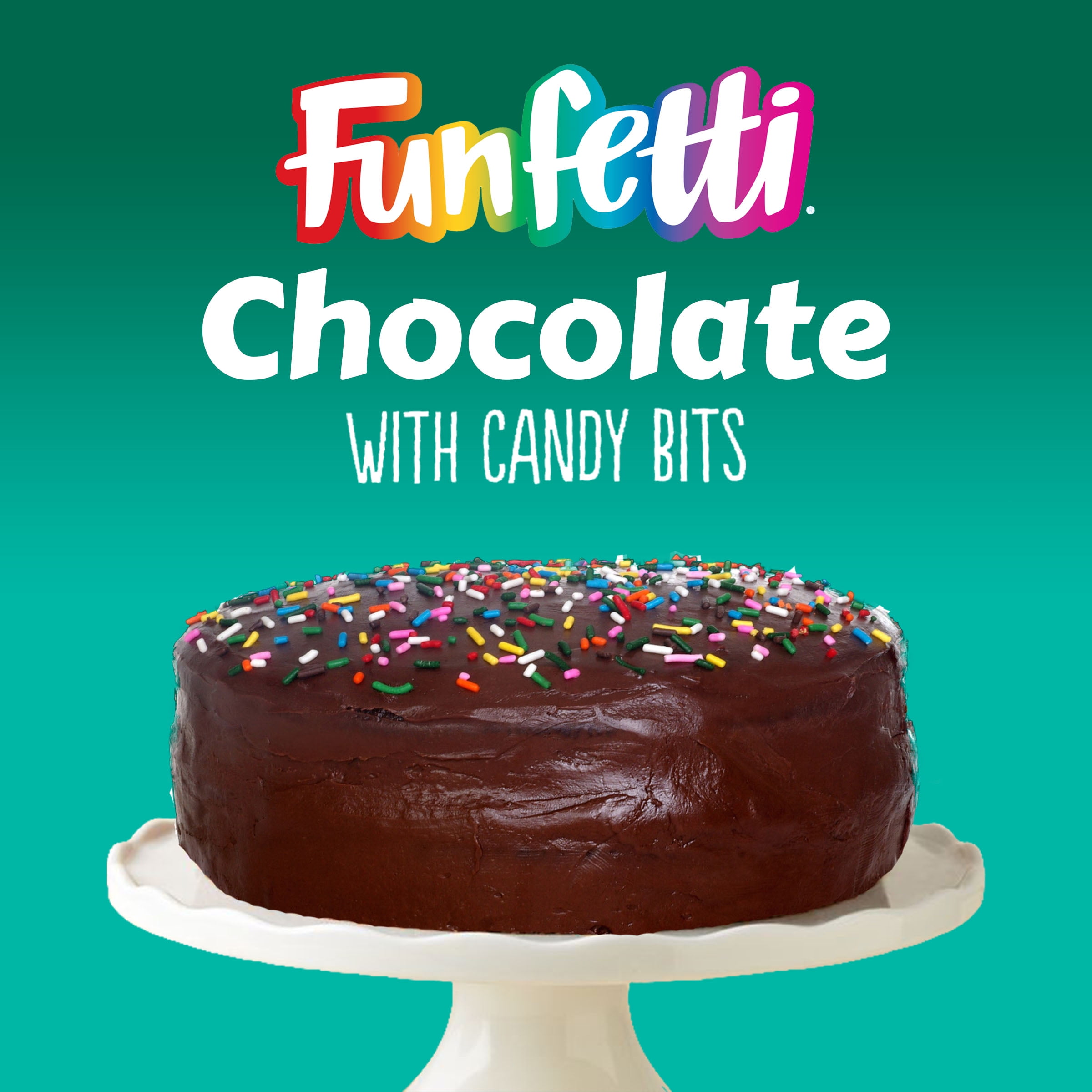 Chocolate funfetti cake deals