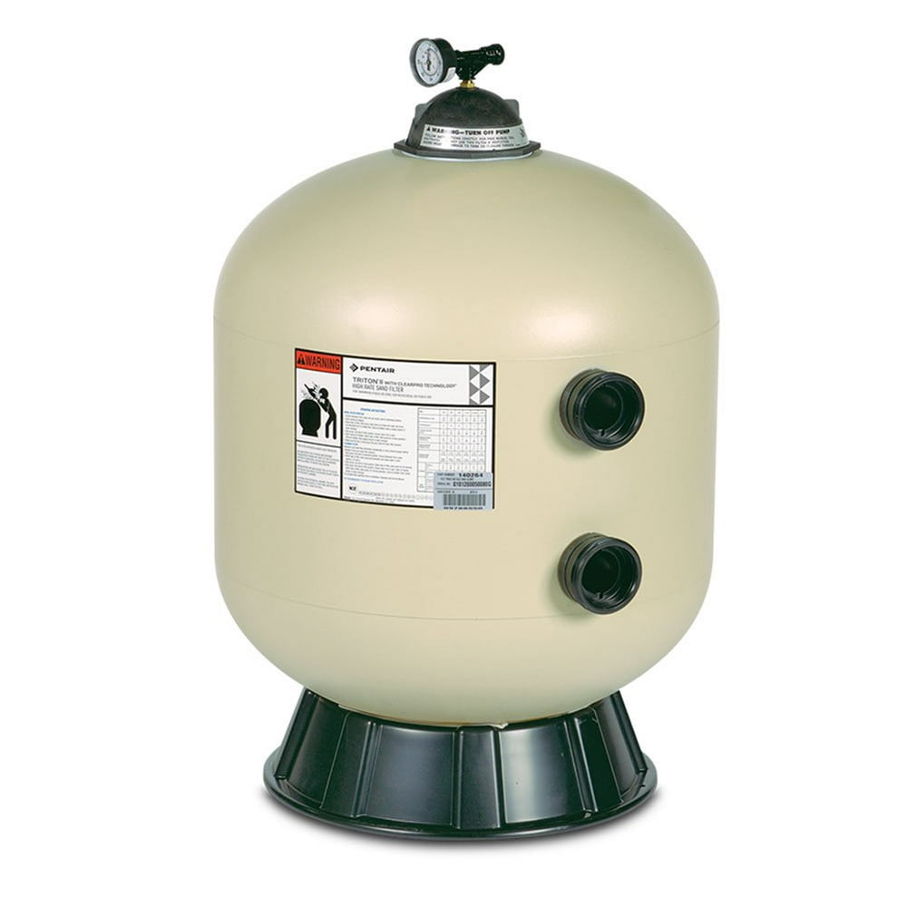 Pentair Triton II TR 60 Side Mount Pool Fiberglass Sand Filter Without