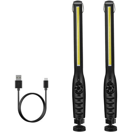 

LED Work Light Flashlight Workshop Light COB Inspection Lights Camping Light with Magnetic Work Light for Car Repair Workshop Garage Camping Emergency Lighting