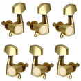 thumbnail image 2 of 6 clavijas de afinación para guitarra selladas en oro, clavijas de afinación para guitarra eléctrica. Cabeza cuadrada 3L3R, 2 of 6