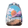 thumbnail image 1 of Space Cosmos Nebula Students Backpack Galaxy Celestial Design, Durable and Adjustable Strap School Bag for Students, 1 of 6