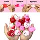 thumbnail image 4 of Qingqiu 24 piezas Día de San Valentín Mochi Squishy Toys Squishies para niños Clase escolar Aula Tarjetas del día de San Valentín Regalos Premios Favores de fiesta, 4 of 5