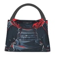 thumbnail image 1 of Easygdp Red Black Eastern Panda Warrior Bolsa de Almuerzo Insulada Reutilizable, Bolsa de Mano y Bandolera para Oficina, Trabajo, Viajes, 1 of 6