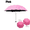 Pink, variant on Magic Flower Folding Umbrella 3 Fold Compact Rain & Sun Dual Use Umbrella Water Reveal Pattern UV Protection Travel Umbrella for Kids Women Men