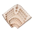 thumbnail image 4 of Estante para Botellas de Organizador de Soporte Modular Herramientas de Estante de Almacenamiento de 3 Niveles CUTICAT Porta Botellas de pintura, 4 of 7