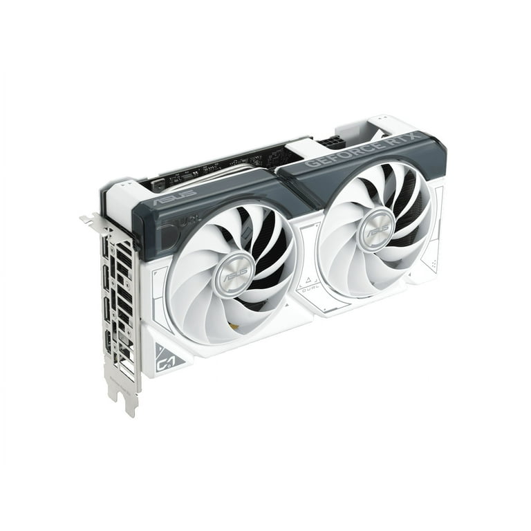 ASUS Dual GeForce RTX 4060 Ti White Edition 8GB GDDR6 (PCIe ASUS Dual GeForce RTX 4060 Ti White Edition 8GB GDDR6 (PCIe