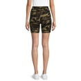 thumbnail image 3 of No Boundaries Juniors Bike Shorts with Pocket, Sizes XS-XXXL, 3 of 5