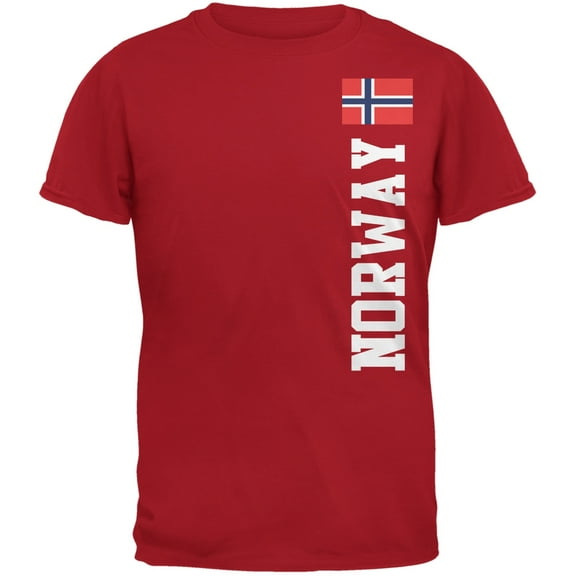 World Cup Norway Red Adult T-Shirt - Large