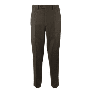 $79.50 Ralph Lauren Men's Comfort Flex Flat Front Slim F Dress Pants Brown 36X32