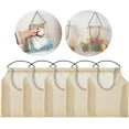 thumbnail image 1 of 5 Pack Breathable Mesh Storage Bags for Potatoes, Onions, Garlic, Vegetables, Fruits, 1 of 6