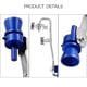 thumbnail image 5 of Sidaley Simulador de válvula de soplado de silbato de imitación de silbato de sonido de coche profesional fácil de instalar 37mm-48mm Vehículos, repuestos y accesorios Mis, 5 of 6