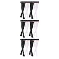 thumbnail image 3 of QualitChoice 4pairs Easy To Wear Thigh High Socks For Comfort All Trend Match Stockings 3Set, 3 of 6