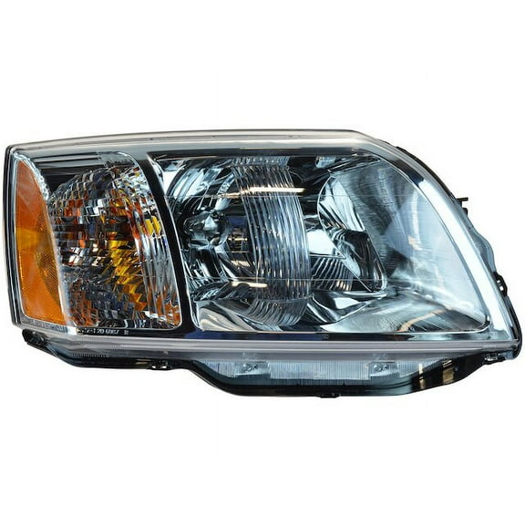Right Headlight Assembly - Compatible with 2004 - 2008 Mitsubishi Endeavor 2005 2006 2007