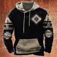 thumbnail image 3 of Sudadera con capucha tradicional india vintage para hombre, ropa informal de gran tamaño, ropa de calle, jerséis unisex, 3 of 5