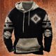 thumbnail image 3 of Sudadera con capucha tradicional india vintage para hombre, ropa informal de gran tamaño, ropa de calle, jerséis unisex, 3 of 5