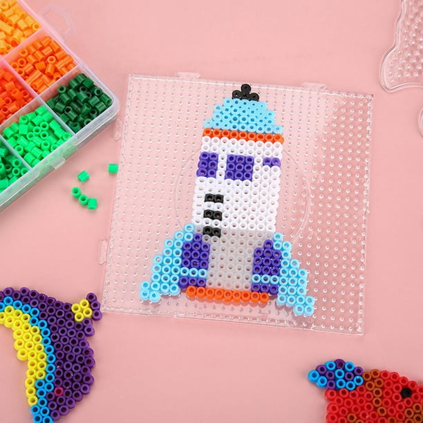 Creative Pegboard Fuse Beads Ironing Paper with Box Colorful 3500 Bead 