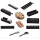thumbnail image 2 of Kit para hacer sushi 10 piezas NQ Molde para hacer rollos de sushi con esterilla de bambú, 2 of 4