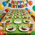 thumbnail image 6 of YingYouFu Small Dinosaur Themed Disposable Paper Plates Cutlery Party Decor Set Groovy Party Plates for Birthday Wedding Party Supplies, 6 of 9