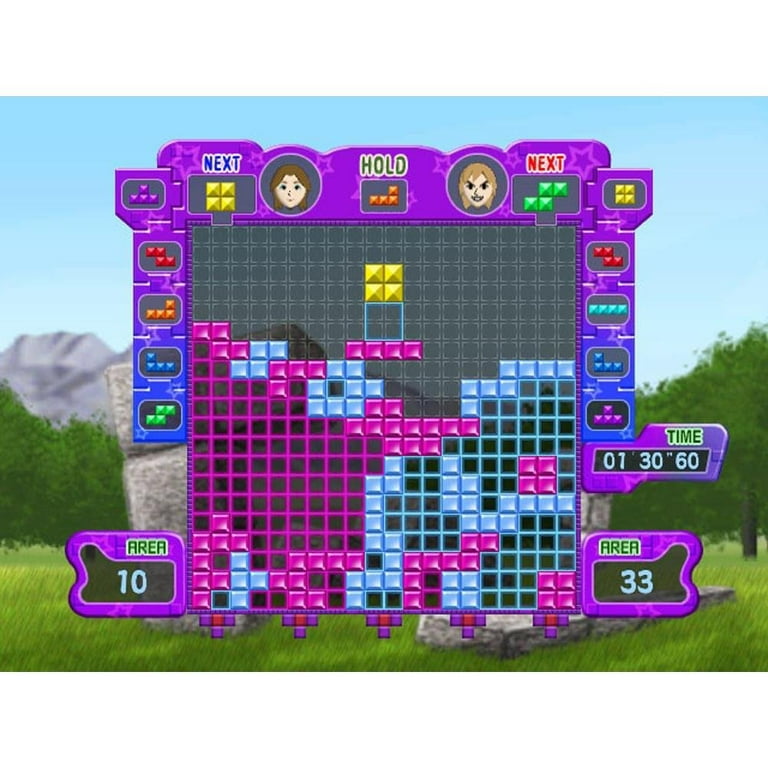 Majesco Tetris Party Deluxe Puzzle Game for Nintendo Wii with Co