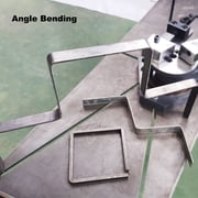 KAKA INDUSTRIAL Universal Bender, High Capacity Metal Bender, Strip Steel, Flat Steel, Round Steel, Angle Steel Rod Bender, Hot and Cold, Bar Bending Machine SBG-40