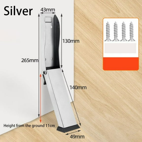 New style punch-free door blocker silent door block, windproof door block