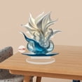 thumbnail image 7 of RuWeoMaa Elegant Acrylic Lily Vase with Colorful Floral Design - Bohemian Style, 2D Flat Printing, Perfect for Easter, Valentine's Day & Home Decor - Gift for Friends & Family,Decorative Centerpiece, 7 of 7