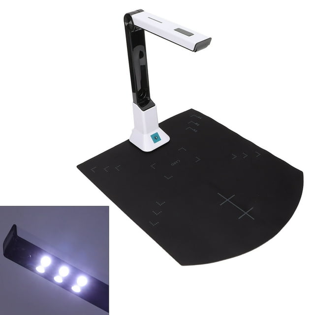 Cámara De Documentos Portátil, Cámara De Documentos De 8 Millones De Píxeles Enfoque Automático USB HD Para Notas Para Documentos De Office Para Imágenes