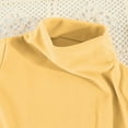 thumbnail image 6 of Jalioing Kids Shirts Comfy Long Sleeve Mock Neck Thermal Baselayer Tops Boys Girls Winter Solid Color Basic Undershirts, 6 of 9
