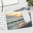 thumbnail image 6 of Sunset Beach Mouse Pad 9.2"x8" – Scenic Photography Design, Non-Slip Rubber Base, Relaxing Office Desk Accessory, 6 of 6