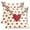 M, variant on Valentines Day Pillow Covers 16x16 Inch Set of 2 White Heart Red Envelope Cotton Linen Decorative Throw Pillow Case Holiday Print Cushion Covers for Bedroom Sofa Living Room Chair Home Decor