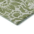 thumbnail image 4 of Addison Rugs Mayfield Washable Transitional Floral Aloe Rectangle Rug, 10' x 14', 4 of 6