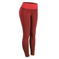 thumbnail image 2 of Leggings de levantamiento de glúteos para mujer Hugo texturizados Rojo L, 2 of 9