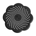 thumbnail image 2 of Floor Drain Cover Mat | Soft Silicone Gutter Strainer | Anti-Clog, Suction-Base, Easy Clean, Mesh Hair Trap | For Kitchen, Bathroom, Laundry | 5.71 in | 1 Pack, 2 of 6