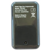 FAAC XT4433RC 4-Button Control Transmitter 433MHz Rolling Code TriGol