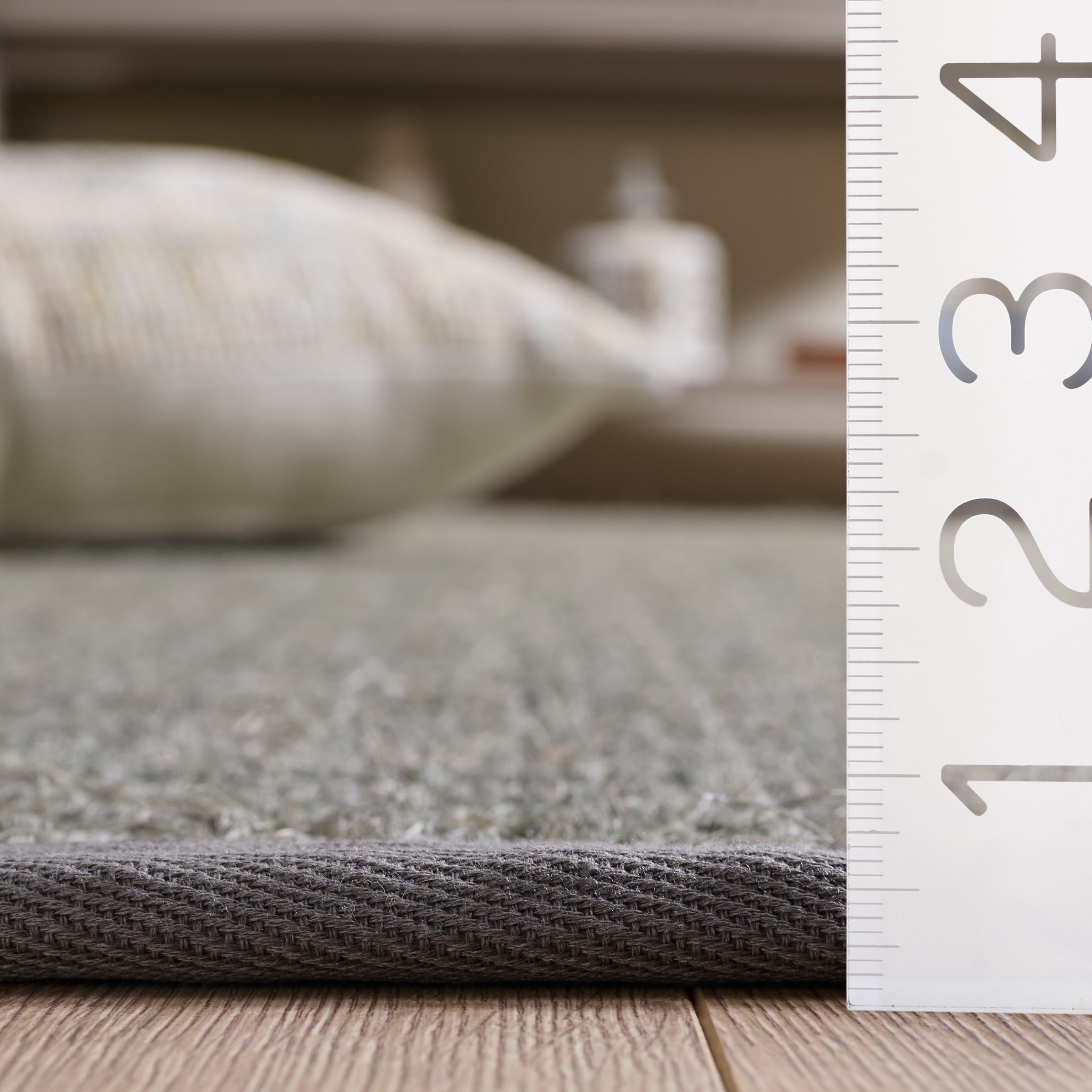Safavieh Natural Fiber Tarah Bordered Runner Rug, Silver/Gray, 2'6" x 8'