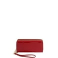 thumbnail image 2 of Fashion Smooth Glossy Color Hand Wallet, 2 of 10