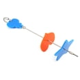 thumbnail image 1 of Bird Food Holder Bird Vegetable Skewer Parrot Feeder Stick with Divider, 1 of 6