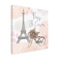 thumbnail image 2 of Trademark Fine Art 'Sweet Paris II' Canvas Art by Laura Marshall, 2 of 3