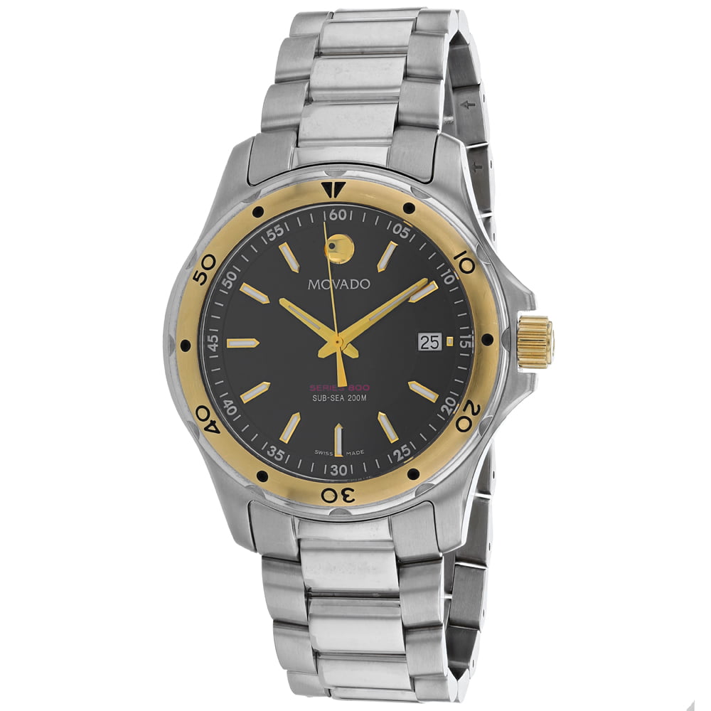 Movado Men's Series 800 Black Dial Watch - 2600088 - Walmart.com