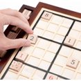 thumbnail image 3 of Bits and Pieces Sudoku Board Game Deluxe Wooden, 100 Puzzles, 4 Difficulty Levels, 10-1/2", 3 of 8