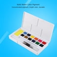 thumbnail image 3 of Paleta de acuarela TUNC con 12 colores y esponja de limpieza para principiantes, 3 of 5