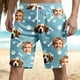 thumbnail image 3 of WILLBEST Conjunto de Camiseta y Pantalones Cortos de Verano para Hombre, Dos Piezas, Informal, con Estampado de Letras, Manga Corta, Cuello Redondo, Camiseta y Pantalones Cortos, 3 of 8