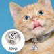 thumbnail image 5 of 50x Campanas de Navidad Manualidades Collar de Gato Campanas Collar de Gato Colgante para Guirnalda Plata 20mm mayimx Campanas de collar de gato, 5 of 8