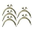 thumbnail image 1 of Shisuyan 5pcs Metal Frame Purse Coin Bag Kiss Clasp Lock DIY Craft Accessory, 1 of 3