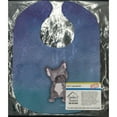 thumbnail image 2 of Caroline's Treasures Watercolor Baby Bib, French Bulldog, Blue & Purple, 2 of 3
