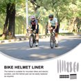 thumbnail image 5 of KAKOWELY 1 Set Helmet Pads Sponge Inserts Helmet Lining Replacement Universal Helmet Padding Kit Mountain Bike And Motorcycle Helmets,4.53X"X0.98"X0.2", 5 of 5